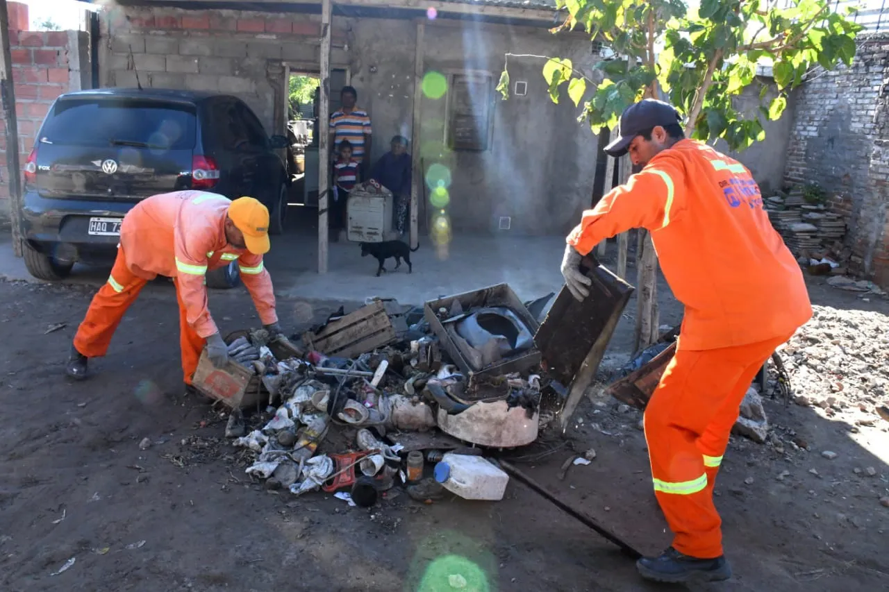 Descacharreo 8 de Abril