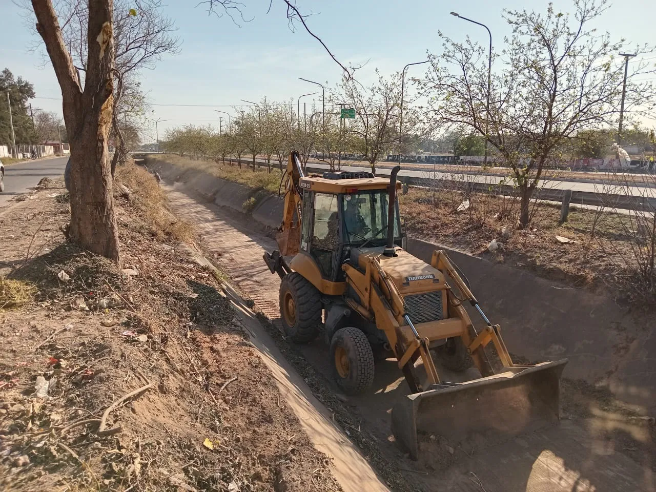 desague Avenida Lugones