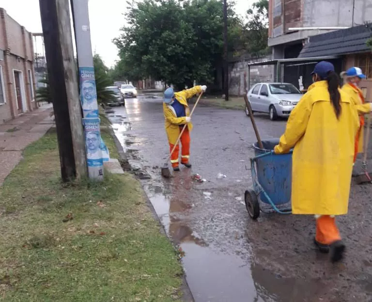 operativo por lluvia