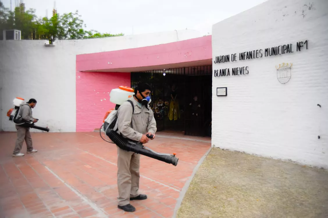 fumiga jardines de infantes