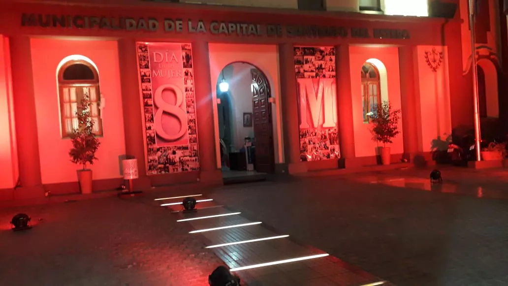 iluminacion dia de la mujer