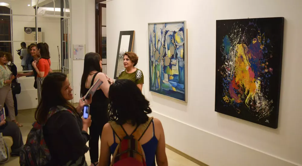 muestra de arte