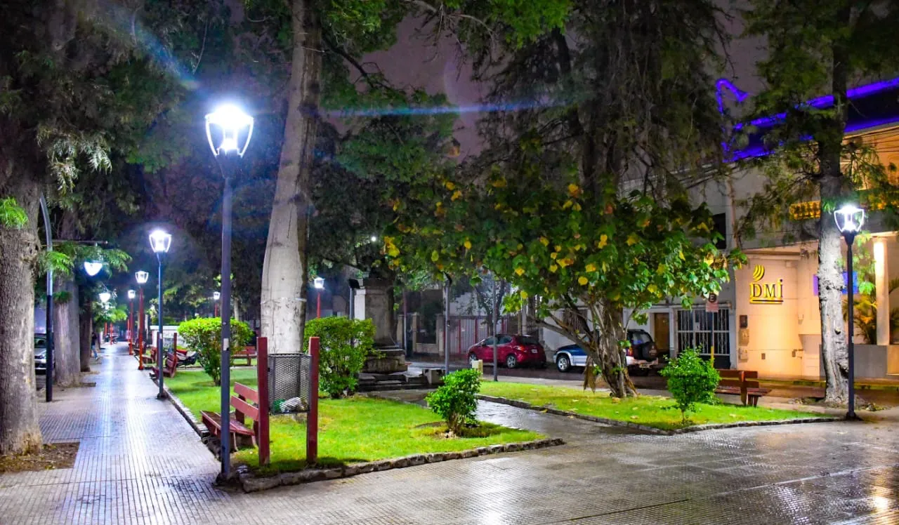 iluminación plaza