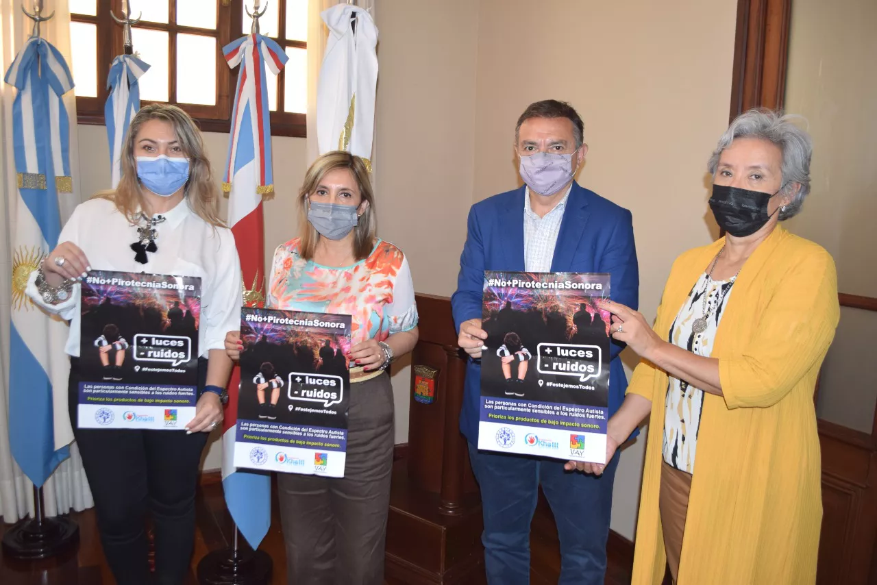 Intendente adhiere campaña