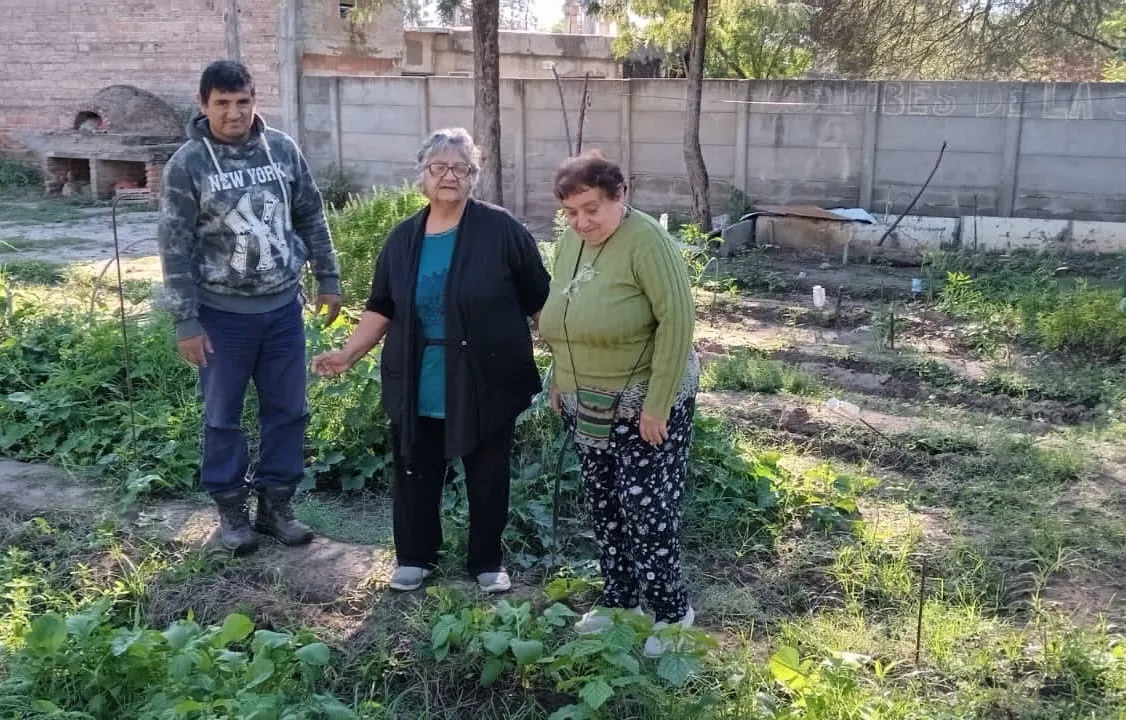 capacitación a familias huerteras