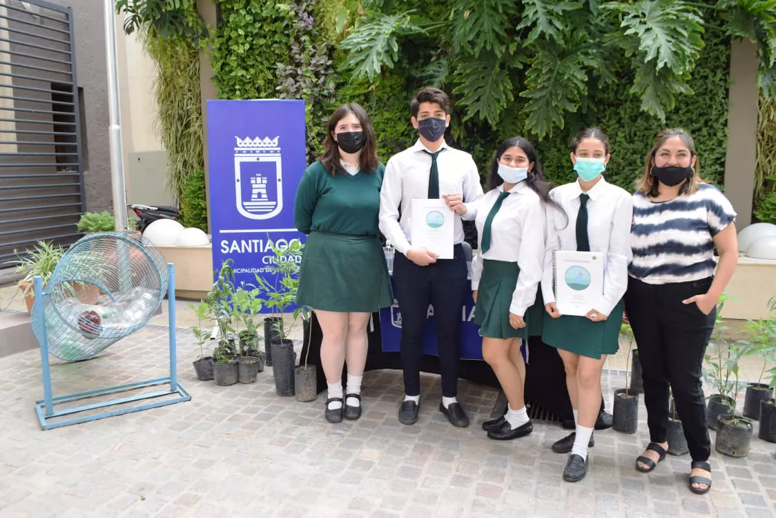 estudiantes navidad ecológica