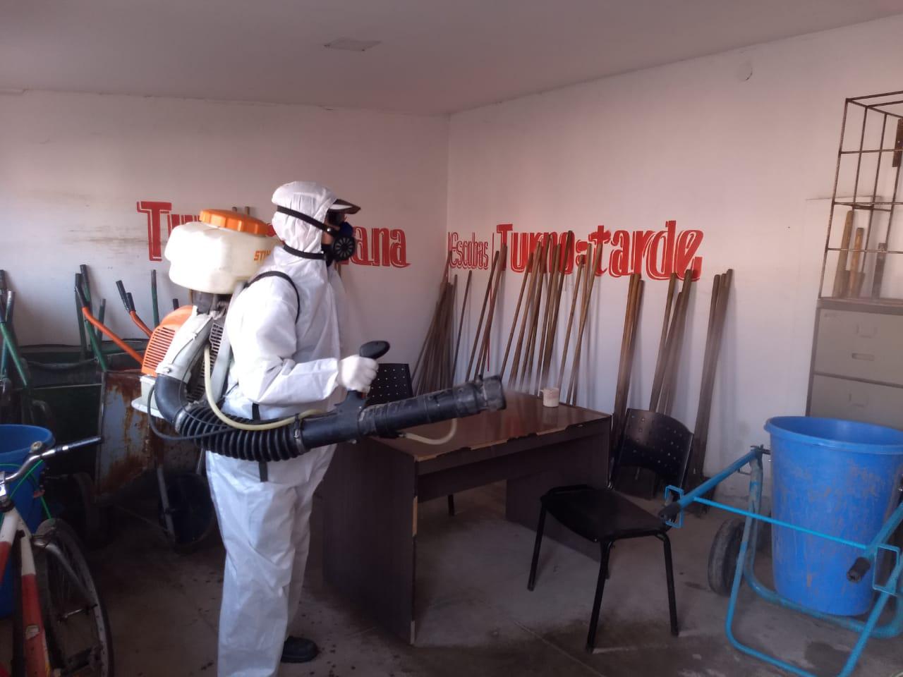 sanitizacion centros operativos
