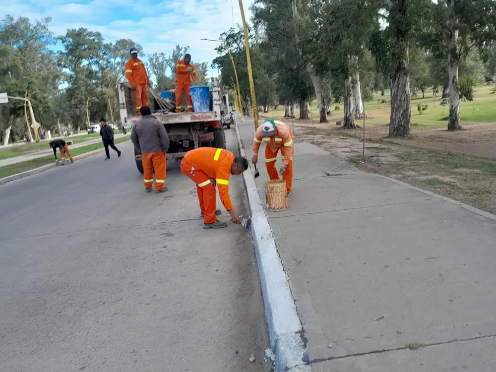 demarcación Paseo Diego de Rojas